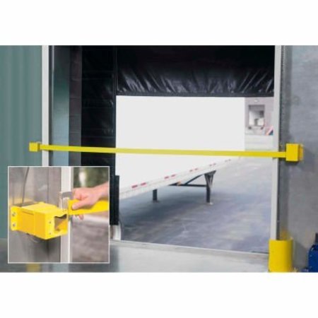 DL MANUFACTURING Retractable Dock Door Safety Strap with Proximity Sensor, 180"L ST0204